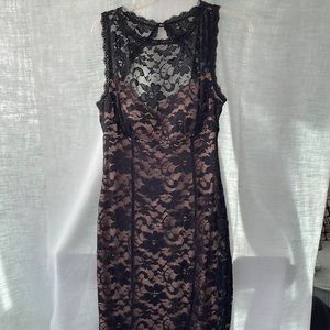 Nice Long lace fitted Dress
